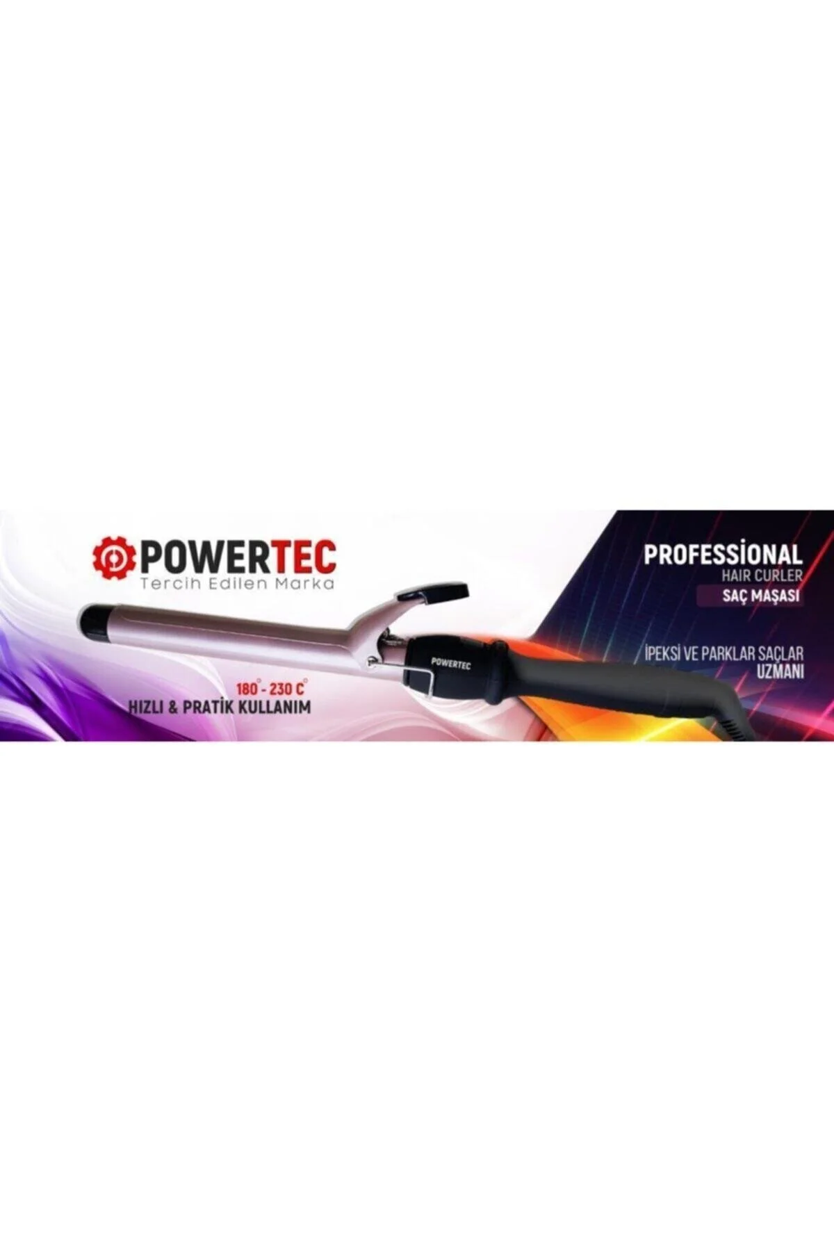 powertec tr-25 saç maşası 5703333113199