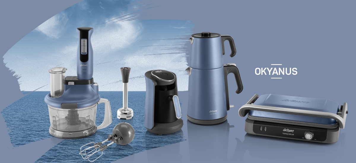 Arzum AR9021 natura okyanus mavi set 8693184911723