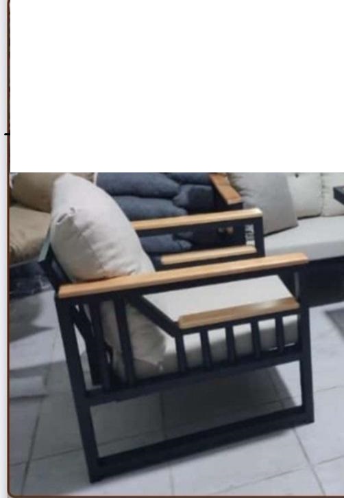 borulu çay setinin 2 li oturumu siyah renk